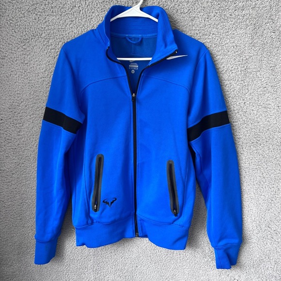 Nike Other - Nike Jacket Men XS Blue Full Zip Nadal 2011 US Open Vamos Rafa Ace Tennis Active